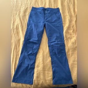 Prana gray size 8 hiking convertible pants to capris.